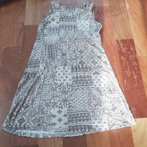 Modal print dress NWOT